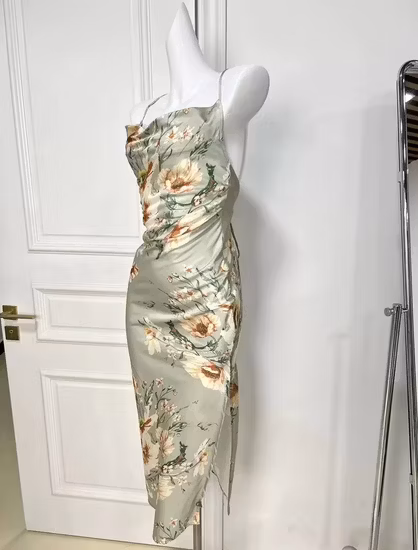 Oeko Tex 100 Certificate 100% Silk Fashion Dress Fashion Garment Apparel for Holiday