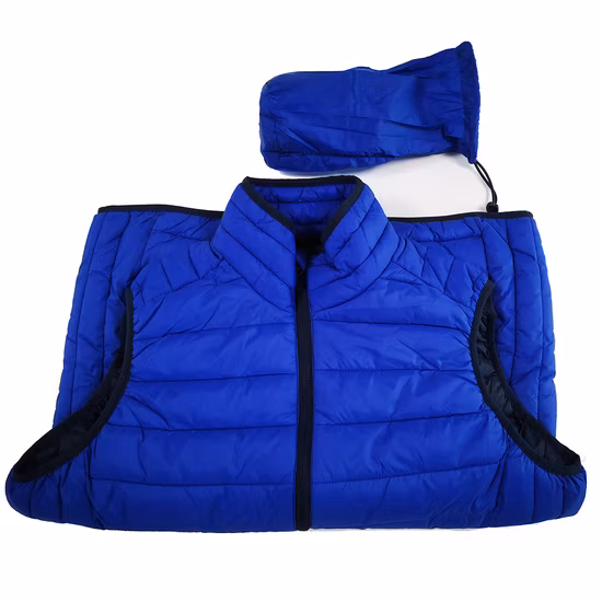 Abrigo de cintura baja de invierno de moda para chaleco calentador de cuerpo