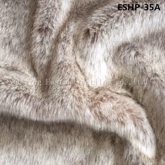 Piel de zorro de imitación de pelo alto Esdt7kb0350A