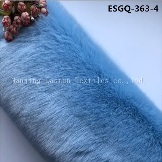 Pelo alto de imitación de piel de zorro Esgq-363-2