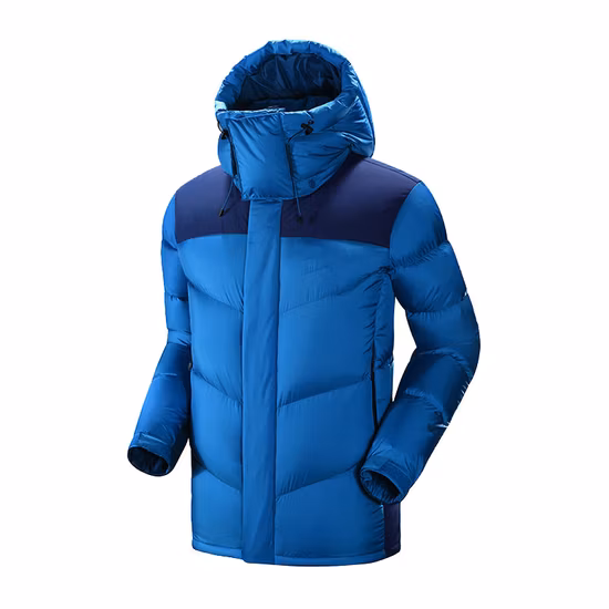 Ropa de algodón de invierno de la mujer prendas de vestir de moda con capucha fuerte sentido del diseño abrigo abajo chaqueta