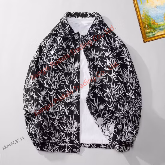 Chaqueta informal clásica a prueba de viento de primavera/otoño para hombre de alta calidad