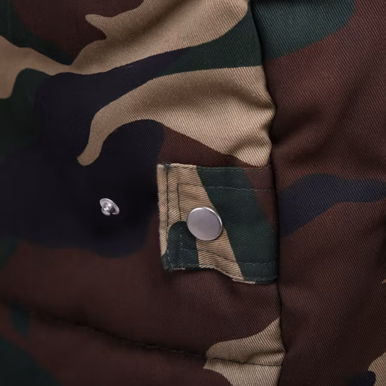 Chaleco acolchado de invierno para hombre Chaqueta acolchada sin mangas Outwear